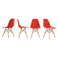 Кухонные стулья Ergozen Eames DSW Pro (4 шт комплект)